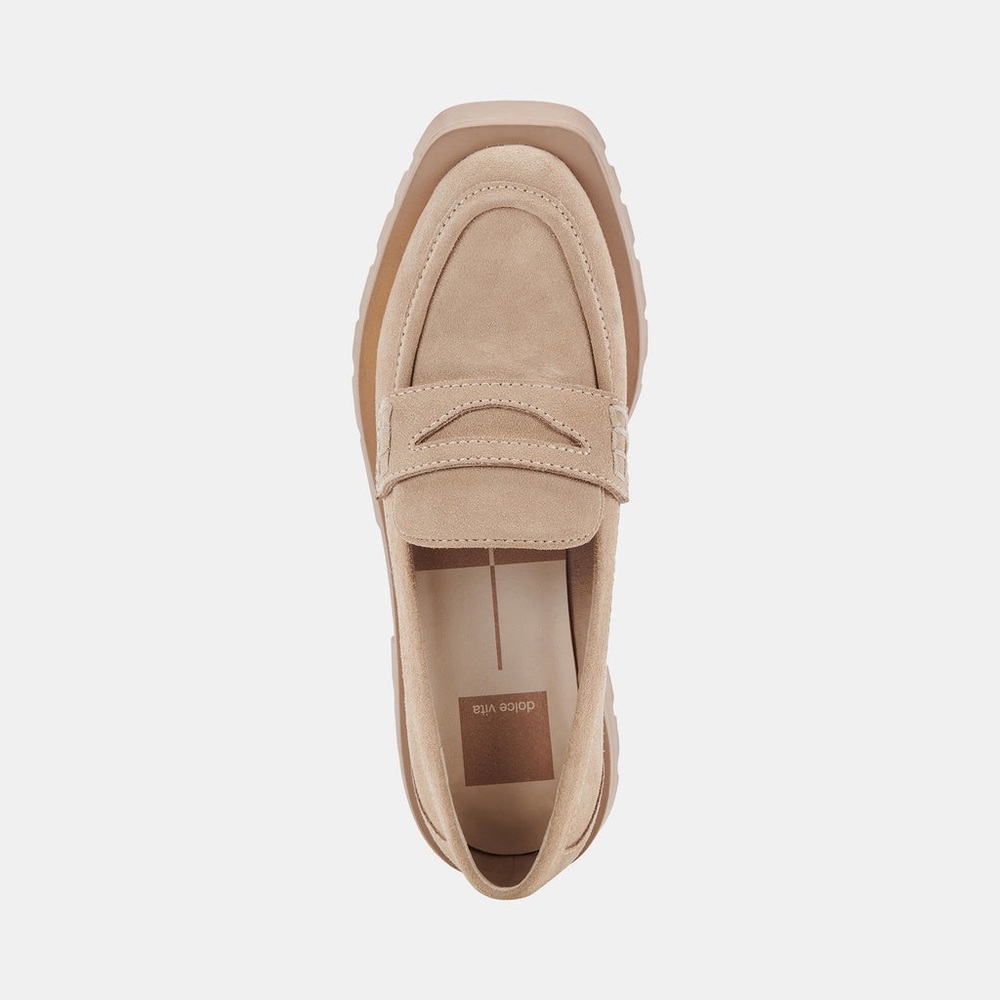 dolce vita • dune suede • Elias • lug sole loafer • size 9 - Picture 8 of 11